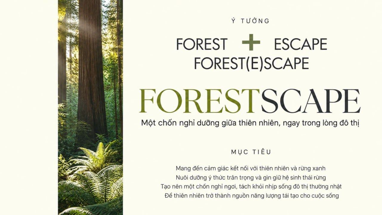 Ý tưởng Forestscape của Norton Park